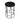 Aiden Black Steel Kitchen Stool
