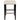 Canyon Black Bar Stool