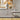 Novak Antique Gold Iron Stool Natural Linen