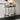 Southside Grey Marble Bar Cart