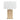 Dominique Travertine Table Lamp