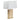 Dominique Travertine Table Lamp