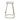 Bar stool with white cushioned seat and gold metal frame on a white background