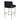 Leon Kitchen Stool - Black Linen