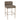 Leon Kitchen Stool - Black Linen