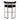 Dino Kitchen Stool - Black Linen