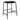 Kai Black Kitchen Stool