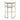 Dino Kitchen Stool - Natural Linen