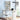 Artiss Foldable Computer Desk & Office Chair Set White