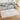 Artiss Cyril Rug Faux Rabbit Fur Grey White
