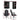 Artiss Computer Desk & Executive Office Chair Set Black