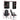 Artiss Computer Desk & Executive Office Chair Set Black