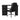 Artiss Computer Desk & Executive Office Chair Set Black