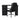 Artiss Computer Desk & Executive Office Chair Set Black