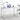 Artiss Computer Desk Home Office Study Table White 120x60x75cm
