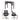 Artiss Foldable Computer Desk Mesh Office Chair Set Black