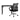 Artiss Foldable Computer Desk Mesh Office Chair Set Black
