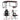 Artiss L-Shape Computer Desk & Ergonomic Office Chair Furniture Set Black