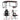 Artiss L-Shape Computer Desk & Ergonomic Office Chair Furniture Set Black