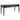 Cafe Lighting & Living Merci Desk Black 32631