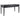 Cafe Lighting & Living Merci Desk Black 32631