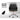 Black office chair with height adjustment and 360-degree rotation features on a white background.