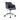 Gray office chair with quilted design on a white background