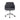 Gray office chair with quilted backrest on a white background