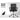 Black office chair with height adjustment and 360-degree rotation features on a white background.
