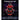 Gaming chair with red and black design on a dark background, featuring text highlighting features.