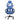 Blue and white gaming chair with Artiss logo on a white background
