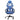 Blue and white gaming chair with Artiss logo on a white background