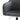 Gray upholstered chair with a tufted backrest on a white background