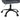 Gray office chair with black wheels on a white background