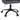 Gray office chair with black wheels on a white background