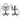 Dimensions of two office chairs shown with measurements in centimeters.
