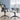 Two office chairs in a modern office setting with large windows.