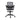 Gray office chair with mesh back and adjustable arms on a white background