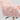 AADEN Faux Fur Fluffy Desk Office Chair Pink