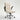 Beige office chair with black accents on a white background