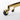 Gold and black roller wheels on a white background