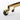 Gold and black roller wheels on a white background