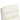 Close-up of a white cushioned chair backrest on a white background