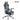SIHOO A3 Doro C300 Ergonomics Executive Office Chair with Footrest Black