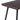 YES4HOMES L-shaped Corner Office Desk Dark Brown 139 x 139 x 75cm