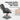 Artiss PU Leather Office Chair Executive Padded Black