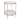 Cocktail Mirrored Side Table 