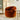 Tubby Swivel Arm Chair - Caramel Velvet