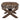 Novak Black Iron Stool 