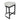 Brooke Black Kitchen Stool 